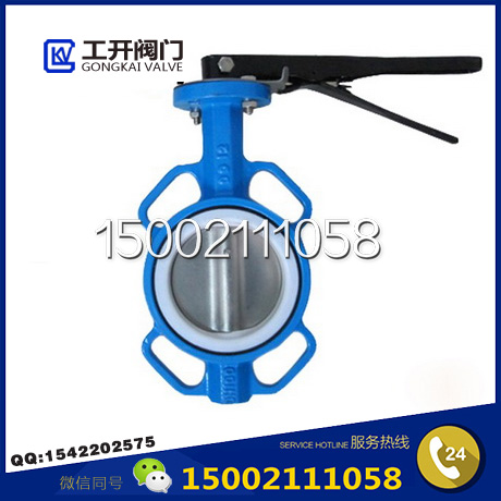 D71F Handle Clamp PTFE Butterfly Valve 