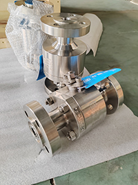 High-pressure ball valve Q41N-160P-DN25-RJ/RF